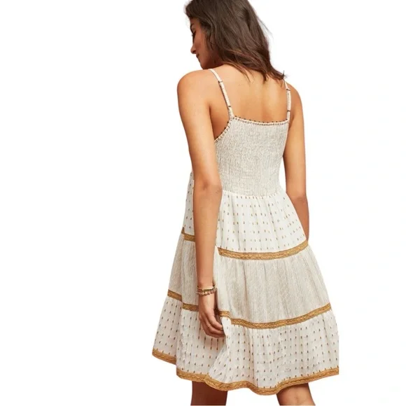 SOLD Anthropologie Raga Stephanie Tiered Swing Dress - Picture 2 of 6